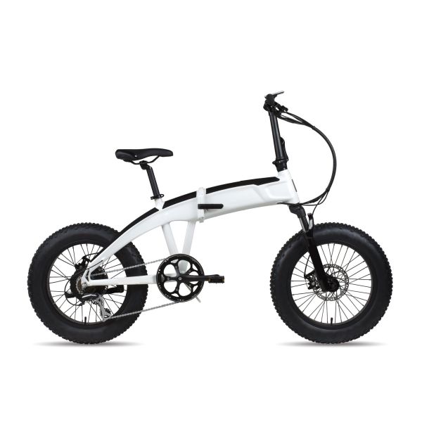 20in Electric Fat Folding Bike with 10.4 AH Battery Capacity and Aluminum Alloy Frame