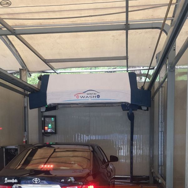 Автомобильная стиральная машина без щетки с одной рукой с установкой W от 3350 до 3686 мм
