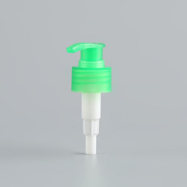 Screw Lotion Pump 28mm 20mm 20/410 28/410 Clear Green Lotion Pump Cap Packaging
