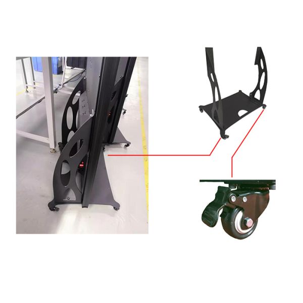 P2.5mm Indoor LED Poster Mobile Advertising Displays 2880-3840Hz High Refresh