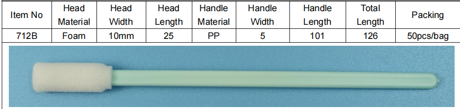 TX712 Белоснежная белая PP-палка 10 мм прямоугольный принтер для очистки чистой комнаты