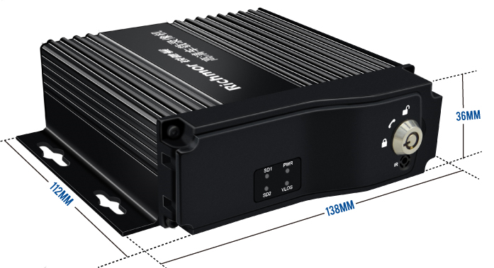 1991-1997 Год Richmor 4ch SD Мобильный DVR с GPS 3G Wi-Fi Автомобильный Blackbox DVR 130° Угол