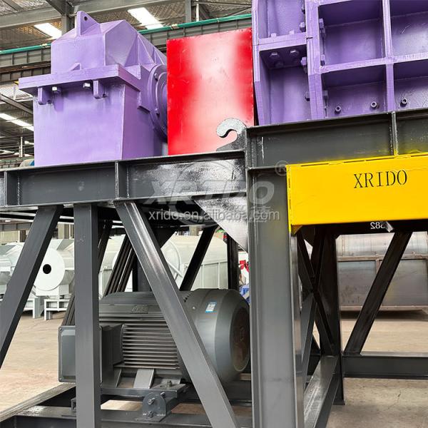 Two Shaft Shredder 300Kg/H-22000Kg/H Aluminum Recycling Machine