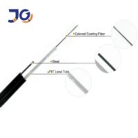Tubo flojo central aéreo no acorazado de los cables ópticos de la fibra de Fig8 GYXTC8Y