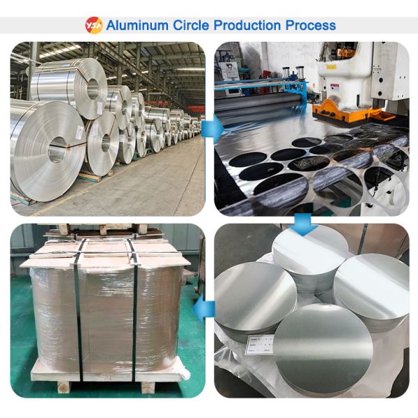 Discos de corte de aluminio 1050 1060 1100 3003 círculo redondo de aluminio para utensilios de cocina y luces