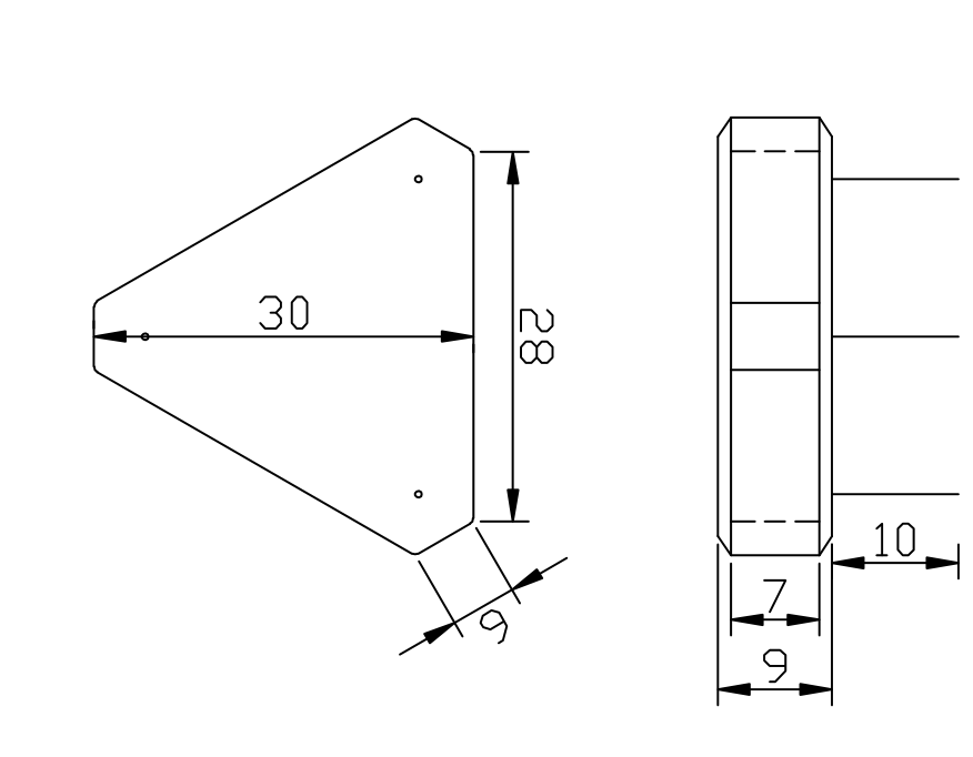 High temperature Resistance Refractory Alumina Ceramic Kiln Stilts