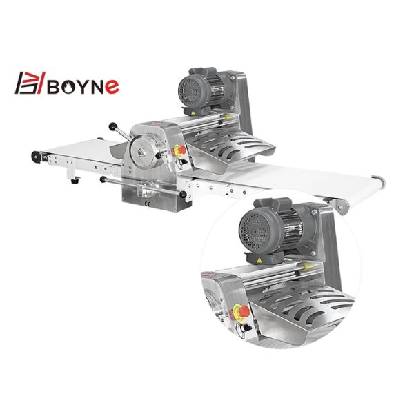 201 Stainless Steel Electric Dough Sheeter For Restaurant table one type save space