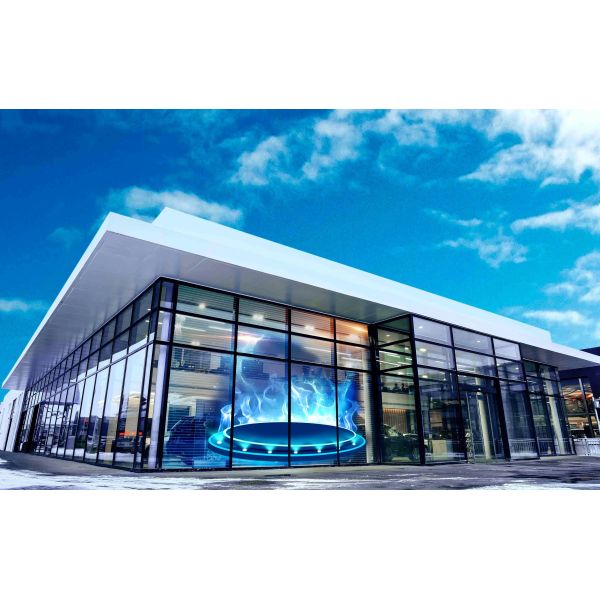 P3.75-6.67mm Indoor Fixed Transparent LED Screens Full Color LED Display Screen