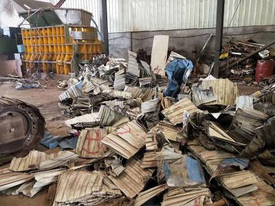 Tesoura horizontal da sucata com comprimento de alimentação da lâmina do transporte 1200mm