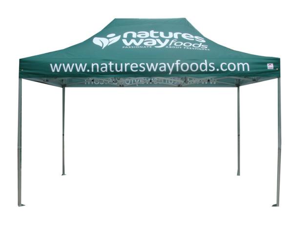 3X4.5 Gazebo Folding Tent UV Protection For Tailgate Parties / Craft Shows