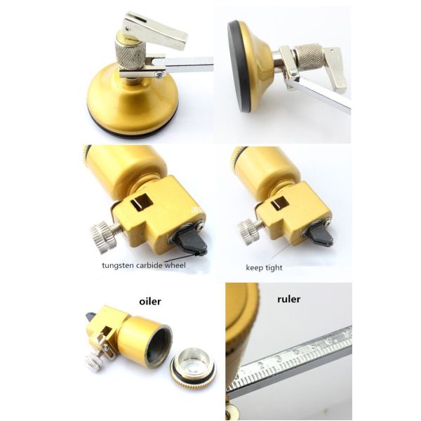 Customized Glass Cutter Circle Tool , High Hardness Small Circle Glass Cutter