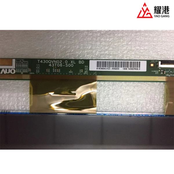 A Grade 43 Inch AUO LCD Panel T430QVN02.3 With 89° Viewing Angles
