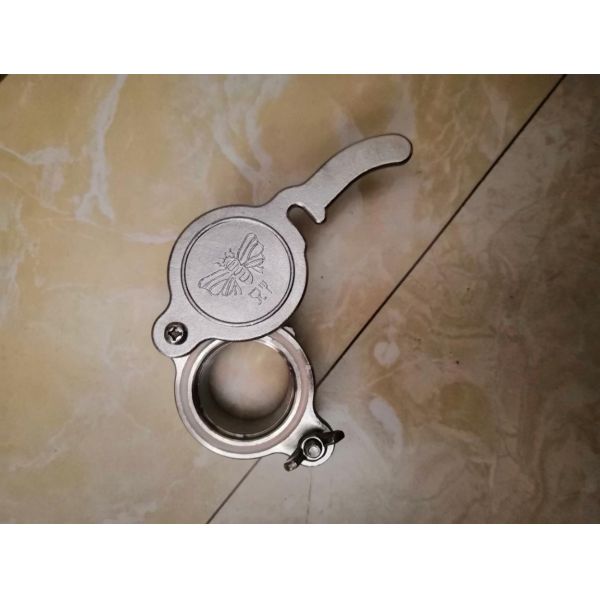 Acero inoxidable de alta calidad al por mayor Honey Gate Honey Extractor de la categoría alimenticia