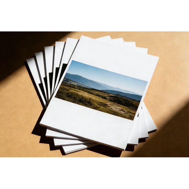 Wide Format A4 Inkjet Paper 130g Cast Coated Waterproof And Quick Dry