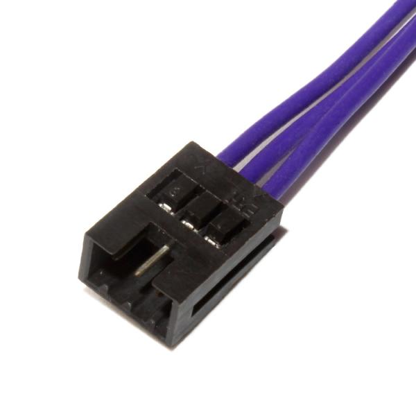 O fio feito sob encomenda de JST 3pin aproveita o fio do passo de 0.8mm para embarcar o cabo de SUHR-03V-S