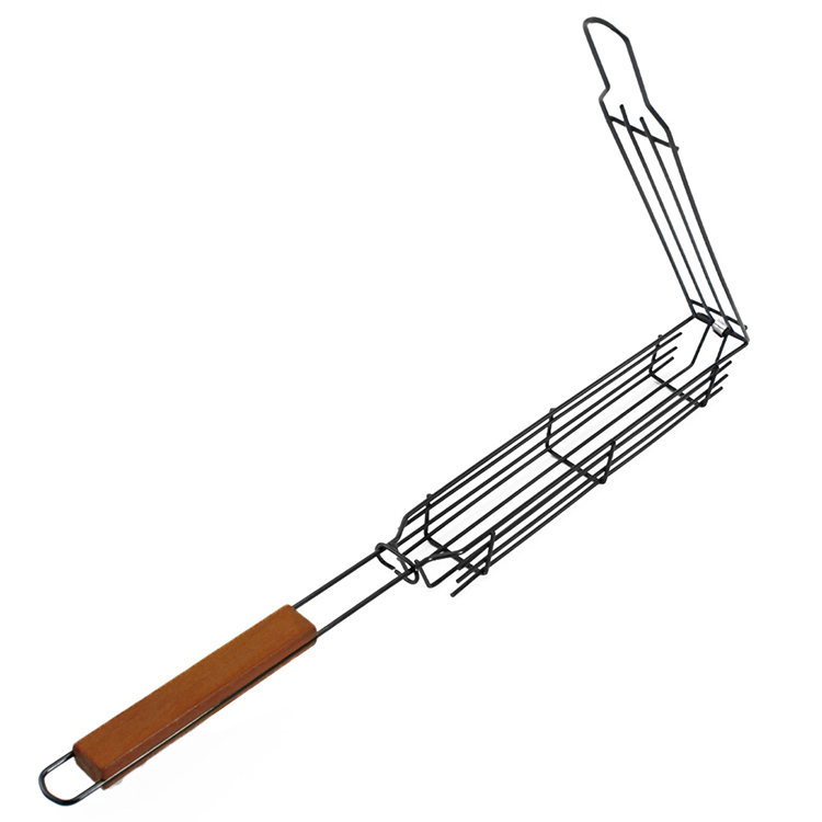 Корзина 48*6cm приготовления на гриле креветки Kabob картофельных чипсов стейка Nonstick