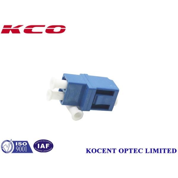 Fiber Optical Connector Adapters LC / UPC with IEC , Telcordia GR 326 Standard