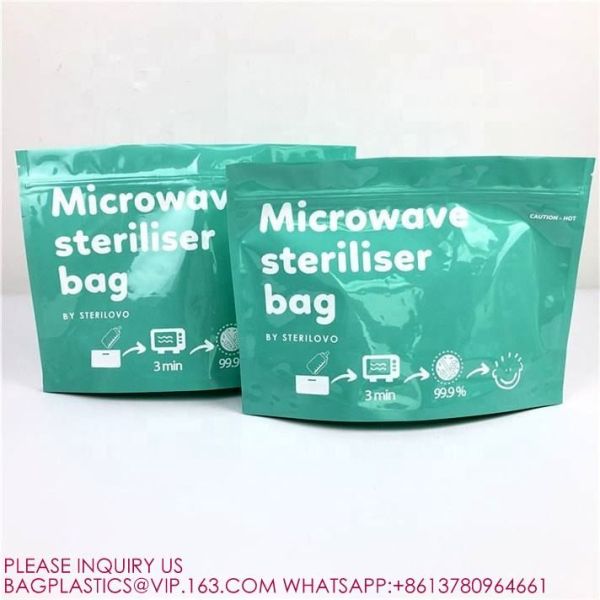Oven Microwave Cooking Bags Retort Pouch Microwave Bag Organic Soup Packaging Sterilizer