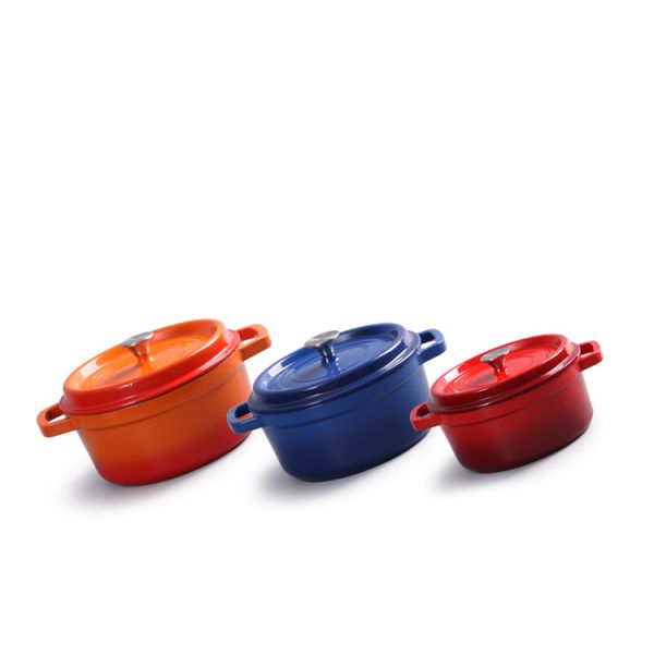 Cast Iron Frying Pan 9-30cm Pre-seasoned Skillet for Both Indoor Outdoor Cooking Needs