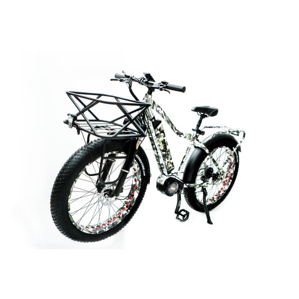 Shimano 7 Speed 1000W Mid Drive Motor Electric Bike 26 Inch for 2023 Fat Tire E Bikes