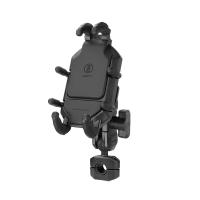 Le support réglable de téléphone portable de guidon de moto serrent à la clé dynamométrique le bâti de carapace de rail
