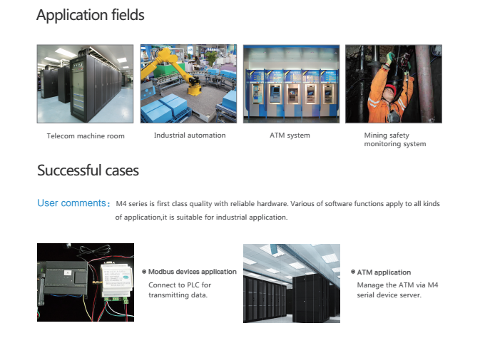 PUSR USR- N510 Industrial Modbus Gateway Serial RS232 RS485 RS422 To Ethernet Converter With AT Command Function IoT Device