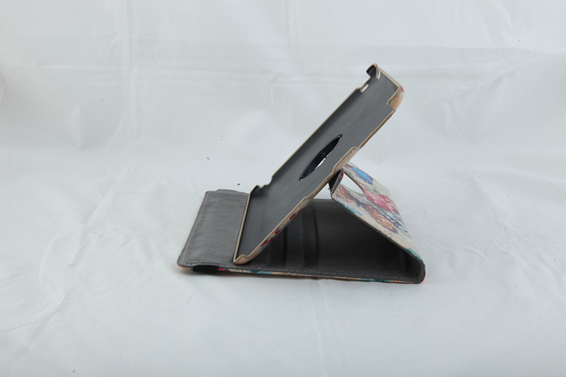 Rotating Leather Ipad Hard Shell Cover Against Scratches