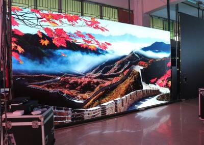 RGB SMD Advertising LED Wall Panels , LED Digital Display Light Slim Design