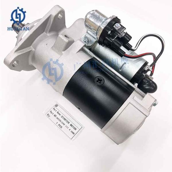DX225 24V 11T 4.5KW Engine Starter Motor For Excavator Machinery Engine Parts