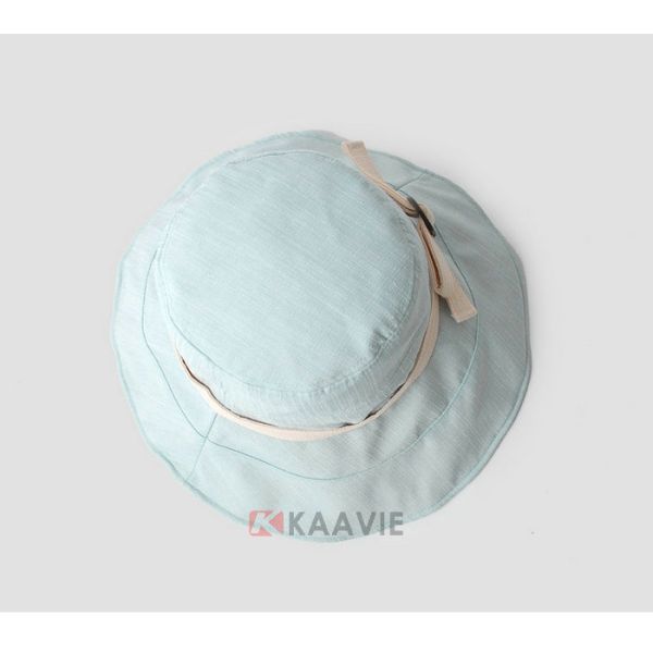 OEM Lady Women Floral Outdoor Bucket Hats Cotton 60cm For Summer