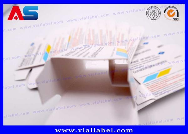 Customized Glass Bottle Paper 10ml Vial Boxes For Pregnyl Hcg Pharmaceutical Packaging Box