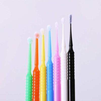 Dental Microbrush Disposable Applicator Bendable Brush Lip Brush For Eyelash Extension Tools Lava Lash