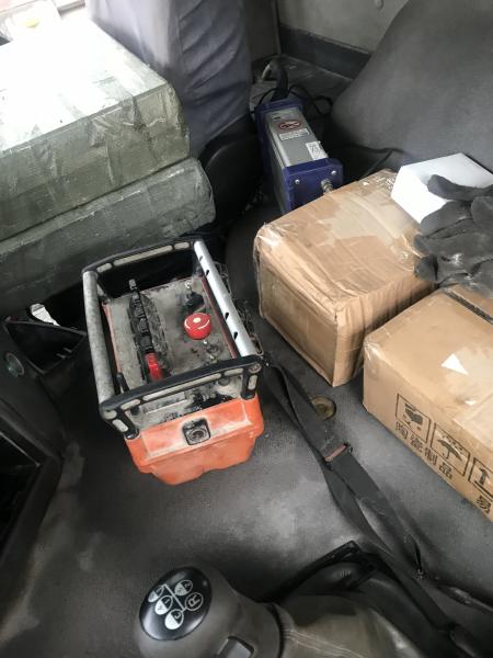 o caminhão do cimento da bomba de 110m3/H 279KW, usou o chassi concreto ISO90001 de Volvo do equipamento