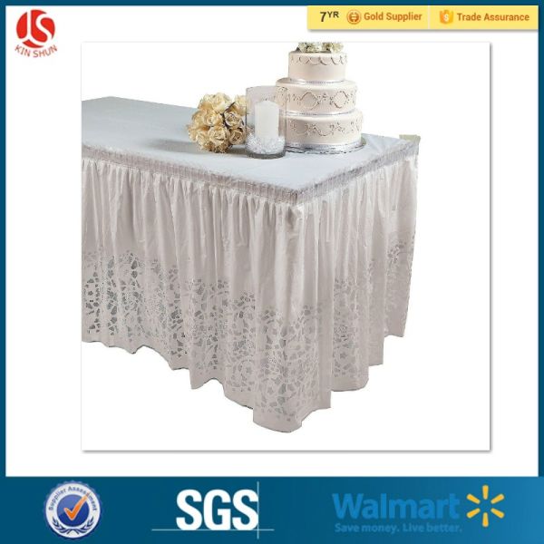 Jupes en plastique jetables de Tableau de couleur solide