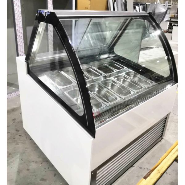 Ice Cream Display Freezer for Custom Bakery
