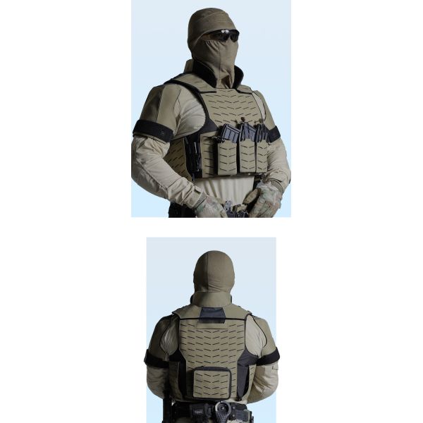 Customized Outdoor Duty Flame-retardant Headgear Aramid Black Fire Mask