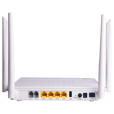 C.A. dupla EPON ONU da faixa XPON de 4GE 2.4G 5.8G WLAN Ontário