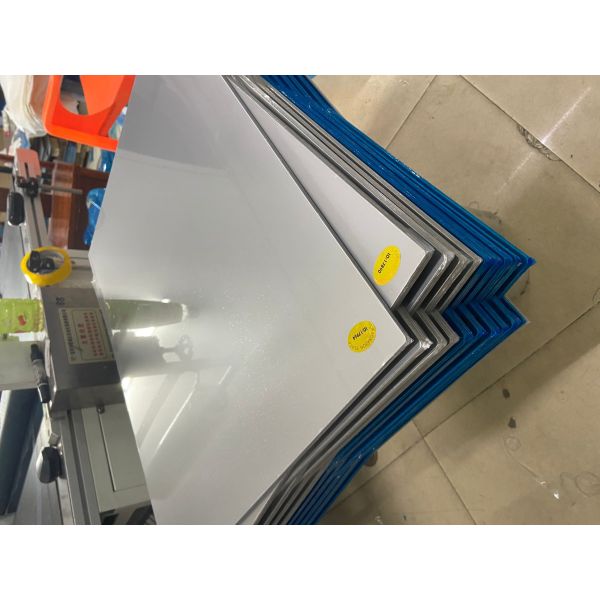 0.8mm A3 Size Card Lamination Steel Plate Mirror / Glossy Finish