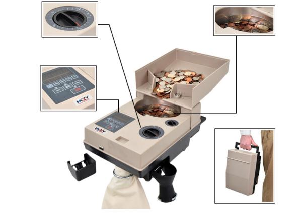 Coin Counter and Sorter Coin Counting Machine for India, Pakistan, Bangladesh, Afghanistan, Sri Lanka, maldives, Nepal
