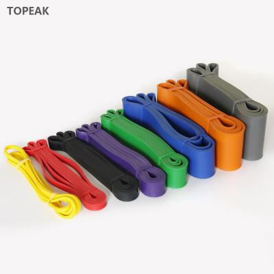Men Women Athletic Resistance Bands 2m 1.22kg Rubber Elastic Latex Loop Exercise Band