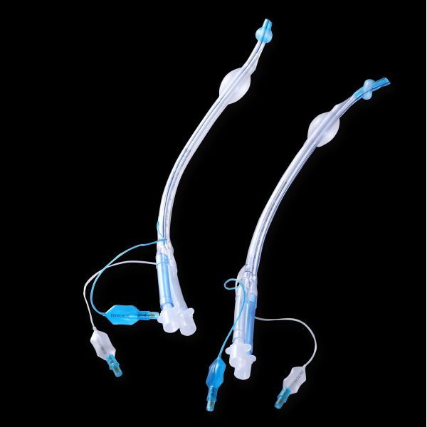 Поджатые воздушного шара трубки PVC Stylet трубки Endobronchial двойного Endobronchial