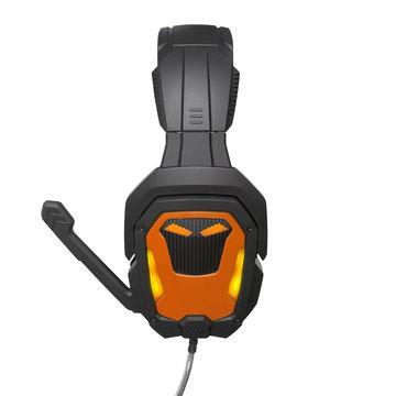 Stereo 3.5mm Wired Gaming Headphone With Led Light Soft Mic,double port or single port