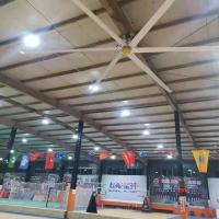 DX-7.3 24FT 大型HVLS 産業用天井扇風機 ジムセンター 直径7.3メートル