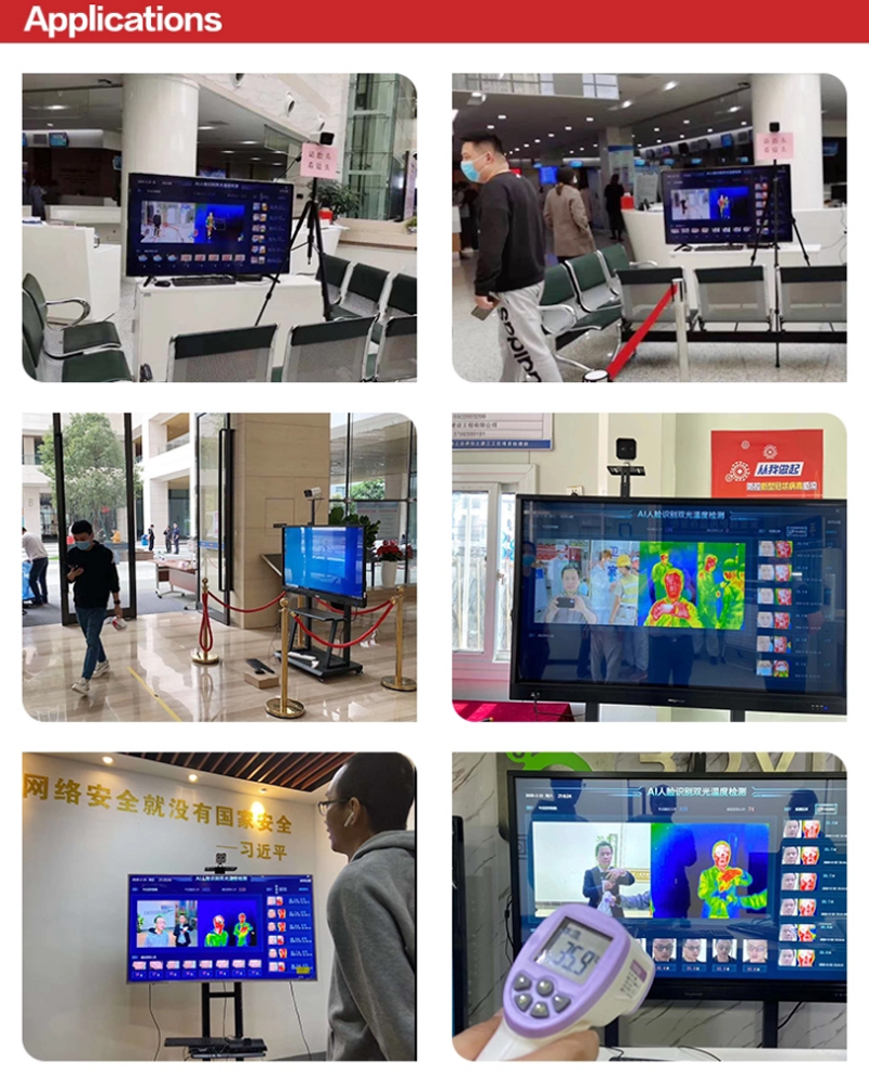 IP65 Waterproof Walk Through Temperature Scanner Body Thermal Camera For Airport