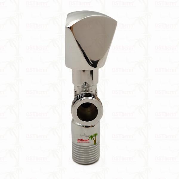 Chrome Plated Angle Valve Quality-Assured Traditional Design Kitchen Bathroom Angle Valve