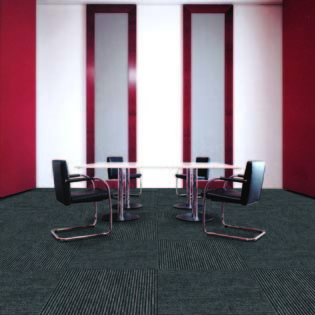 Indoor Spaces Striped Carpet Tiles Commercial Peel And Stick Carpet Tiles