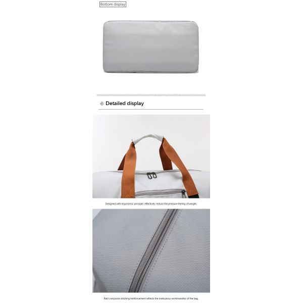 Bolso de viaje Unisex Bolso de viaje Carry on Baggage Bag Dry and Wet Waterproof