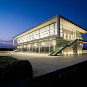 Префабрикованная стальная рама Многоэтажное здание Строительство для торговых центров Госпиталь гостиница