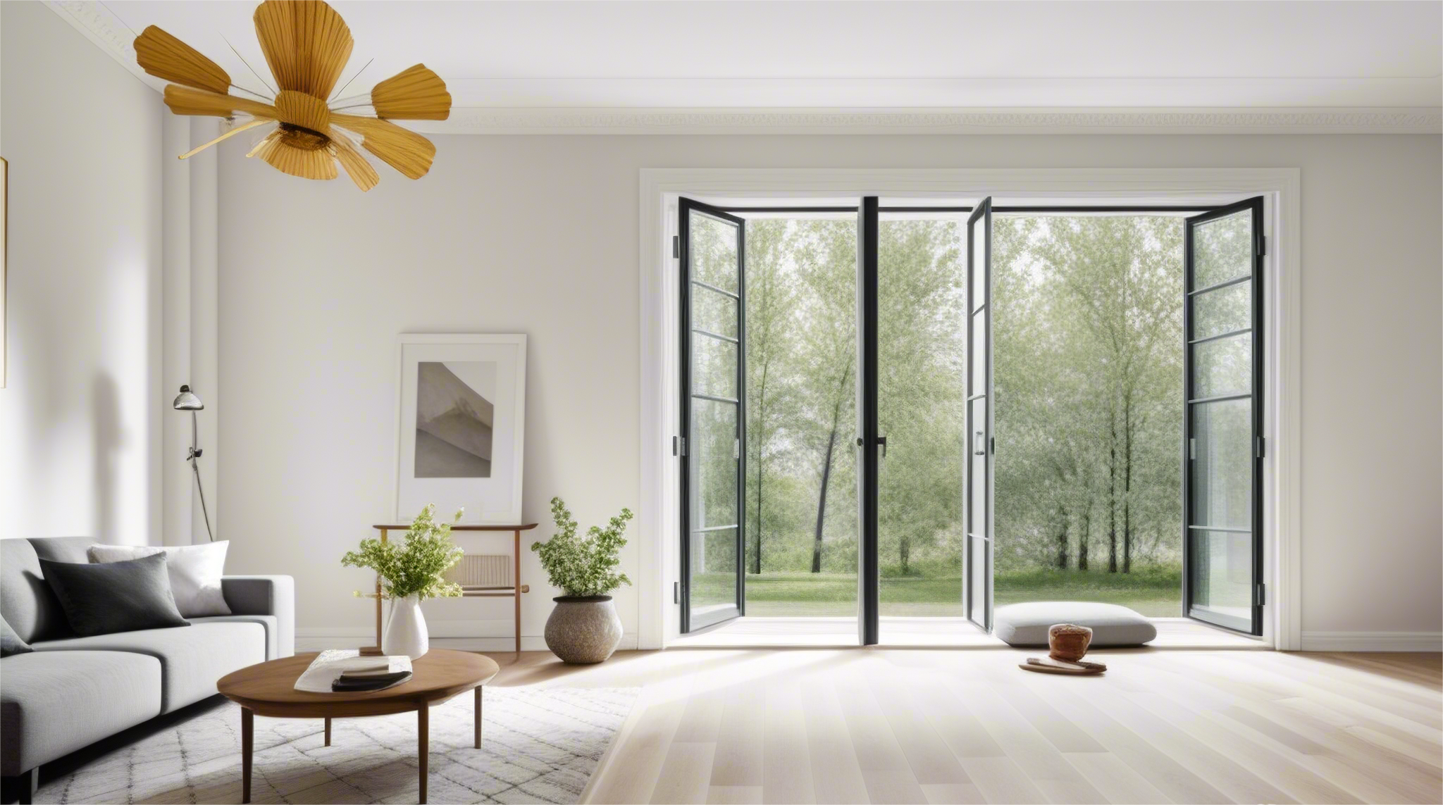 Алюминиевые стеклянные окна толщиной 2-6 мм для оптимальной герметичности и прочности