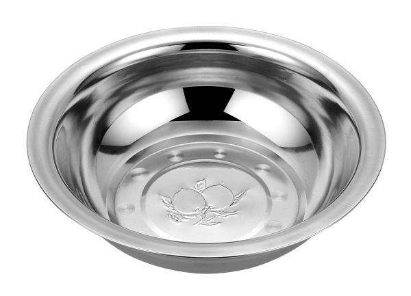hot sell 36 -70cm  stailess steel silver wash basin & deep basin